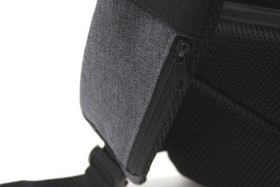 Integrated compartment in strap