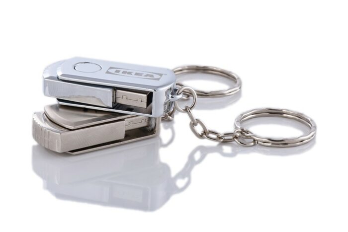 Metal Swing USB Flash Drive