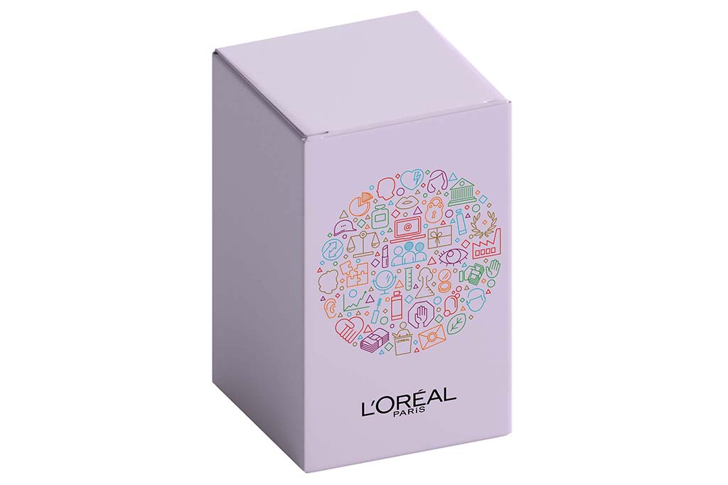 Full color printed paper