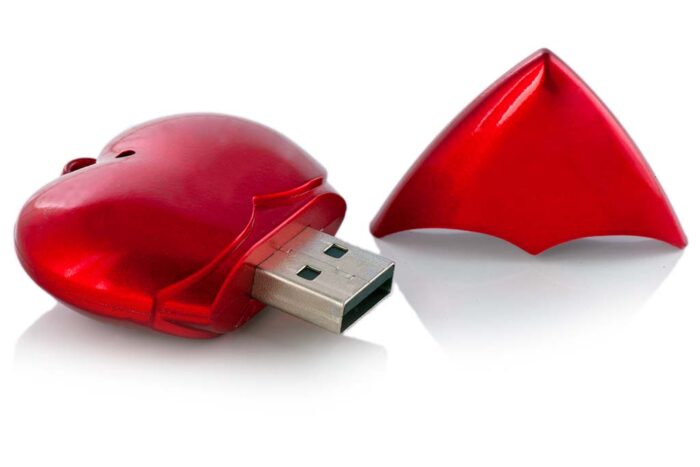 Heart Shaped USB Memory Stick