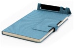 Notebook with Integrated Phone Stand & Pen Holder
