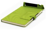 Notebook with Integrated Phone Stand & Pen Holder