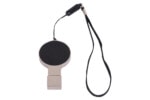 Metal LED-Illuminated Round USB Drive