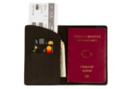 Genuine Leather Passport Cover and Travel Wallet