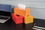 Container Shaped Napkin Holder