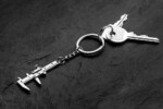 Mini Key Chain Tool Vernier Caliper Keychain