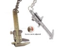 Mini Key Chain Tool Vernier Caliper Keychain