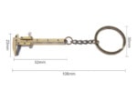 Mini Key Chain Tool Vernier Caliper Keychain