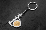 Mini Key Chain Tool Vernier Caliper Keychain