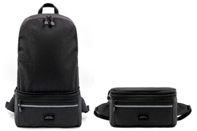 Sports Travel Foldable Backpack and Shoulder Bag