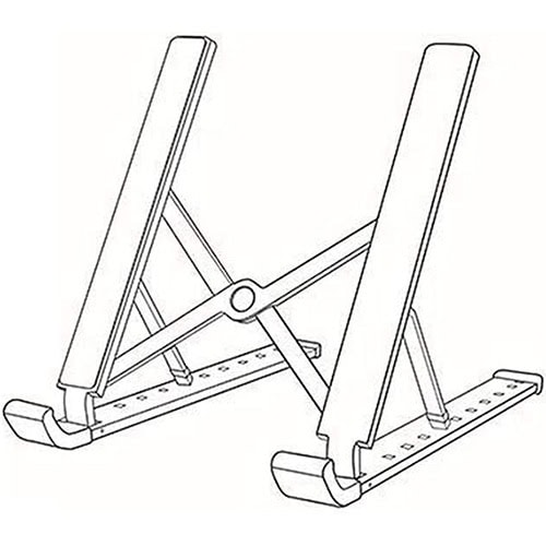 Adjustable Foldable Aluminum Laptop Stand
