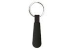 Metal & Leather Keychain