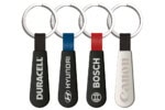 Metal & Leather Keychain
