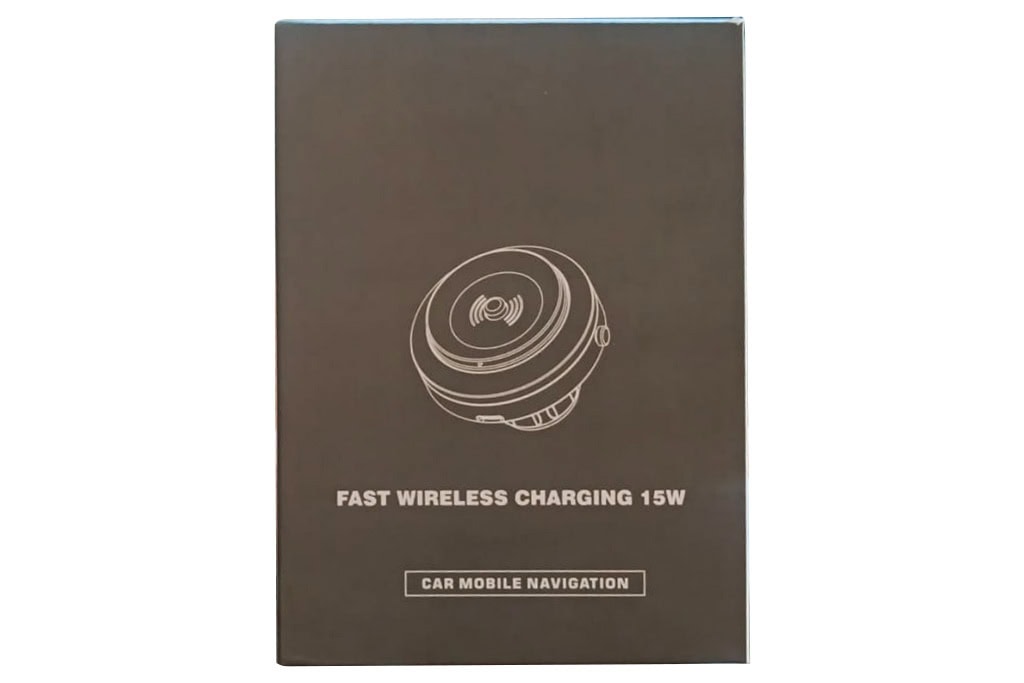 Smart Vacuum Car Phone Holder with Wireless Charger