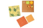 Reusable Beeswax & Vegan Wax Wraps – Assorted 3 Pack