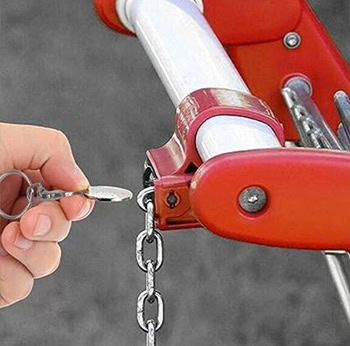 Shopping Cart Token Keychain