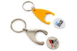 Shopping Cart Token Keychain