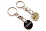 Shopping Cart Token Keychain