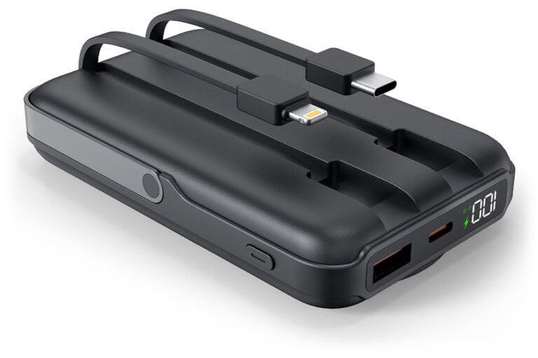 Built-in Cables & Versatile Connectivity