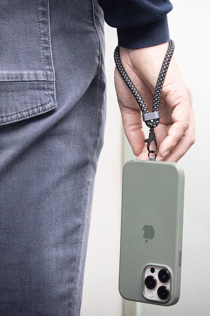 Wrist Phone Strap with USB-C 60W Charging & Data Cable