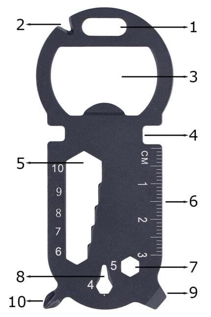 10-in-1 Pocket Multi-Tool