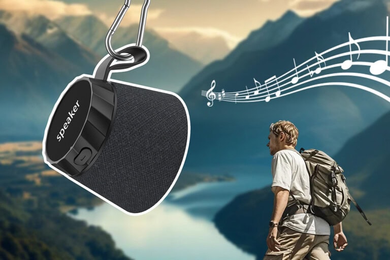 Portable with Silicone Strap