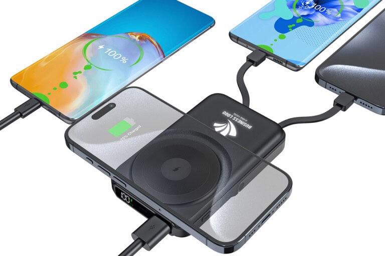 Built-in Cables & Versatile Connectivity