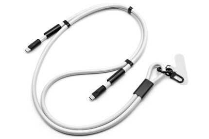 USB-C Charging & Data Cable Lanyard – 60W Fast Charge