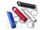 Mini Flashlight Bottle Opener Keychain