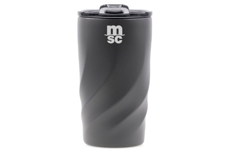 Eco-Friendly Ceramic-Lined Stainless Steel Mug 400 mL