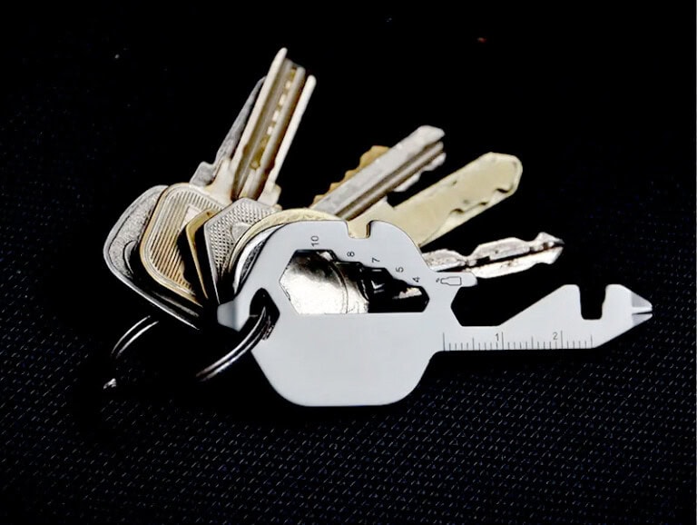 Stainless Steel Multitool Keychain