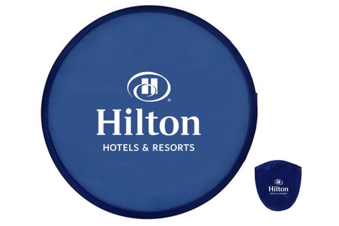 Folding Flying Disc Fan with Pouch
