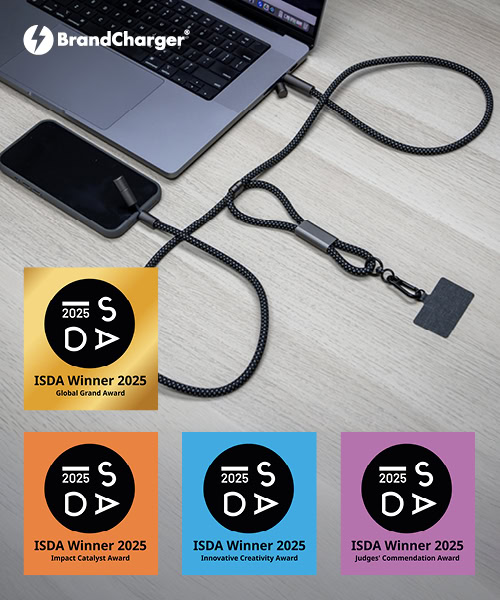 Wrist Phone Strap with USB-C / Lightning Charging & Data Cable