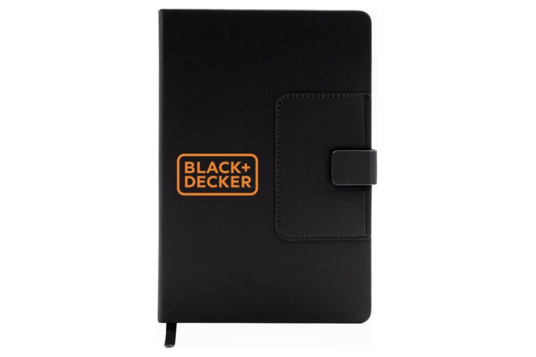 Eco-Friendly Notebook with Phone Stand