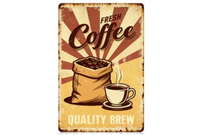 Vintage Metal Tin Sign