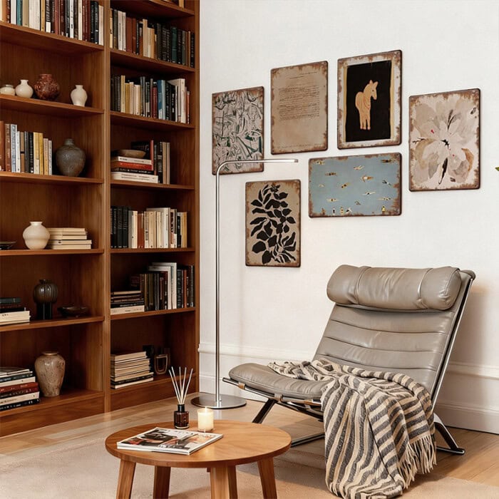 Vintage Metal Tin Sign