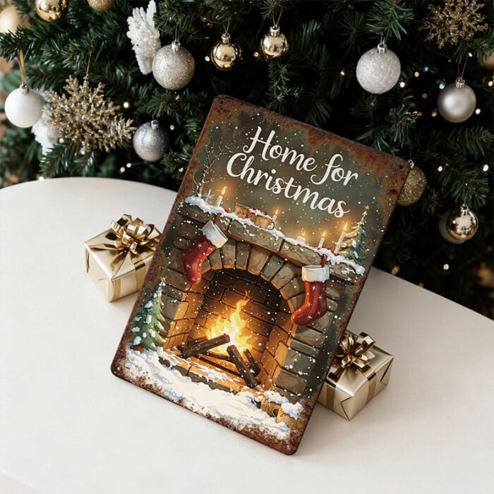 Vintage Metal Tin Sign