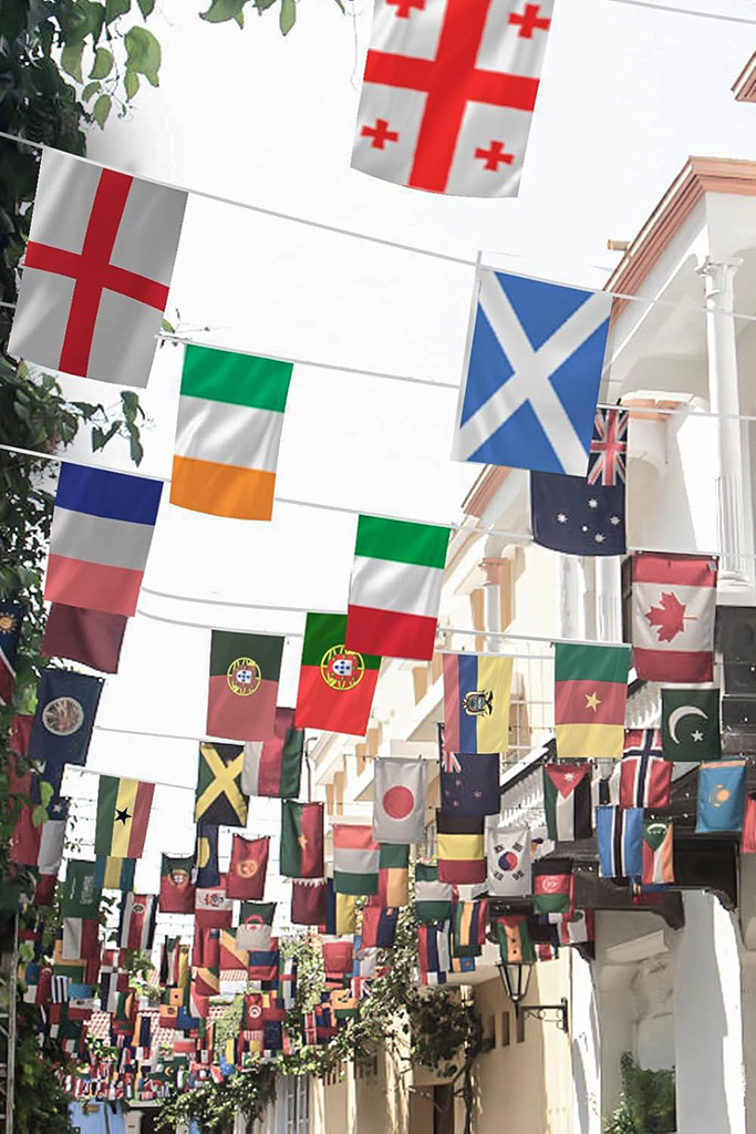 Pennant Flag Bunting Banner