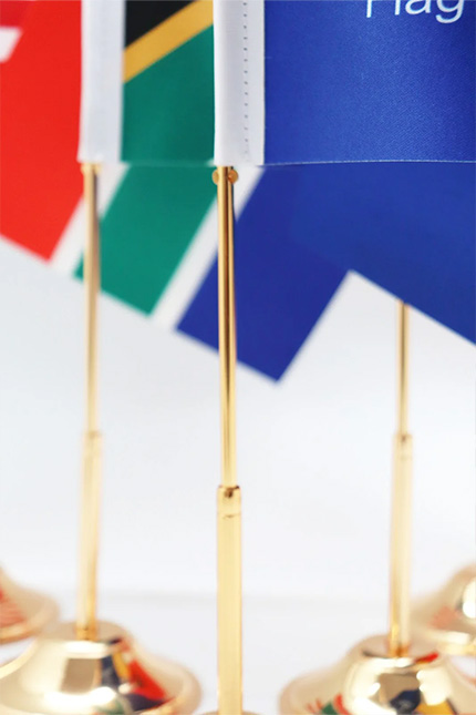 Rust-Resistant Chrome Poles in Elegant Finishes