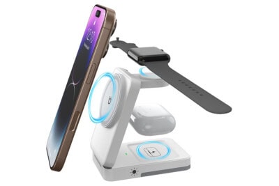 3-in-1 Wireless Charging Station with Night Light