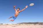 Folding Flying Disc Fan with Pouch