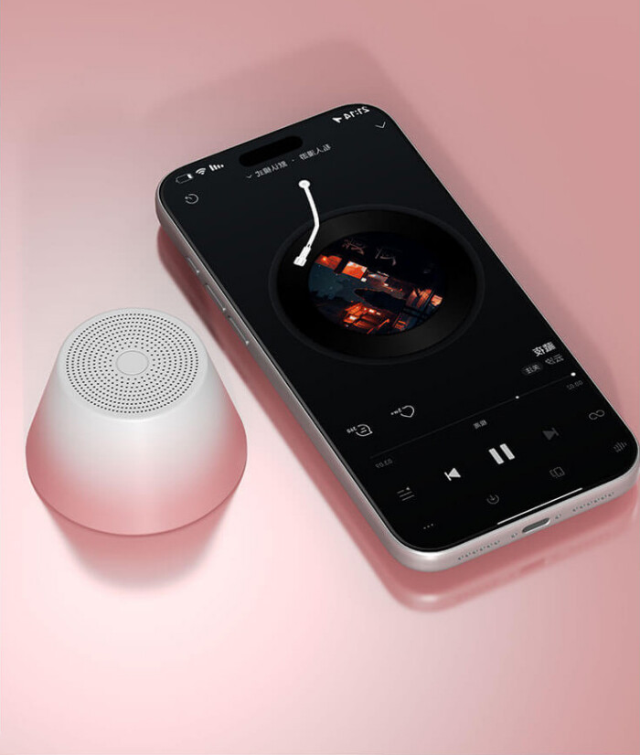 Mini Magnetic Bluetooth Speaker & Phone Stand