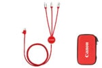 Long Metallic Multi Cable with Light Up Logo