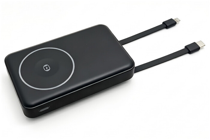 Built-in Cables & Versatile Connectivity